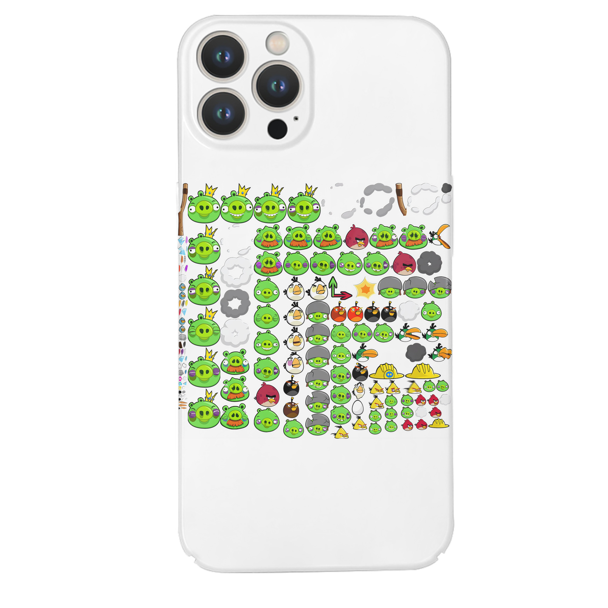 （画像用） Angry Birds アングリーバード 【iPhone 14シリーズ対応】ハードケース